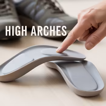A Senior’s Guide to Orthotics for High Arches
